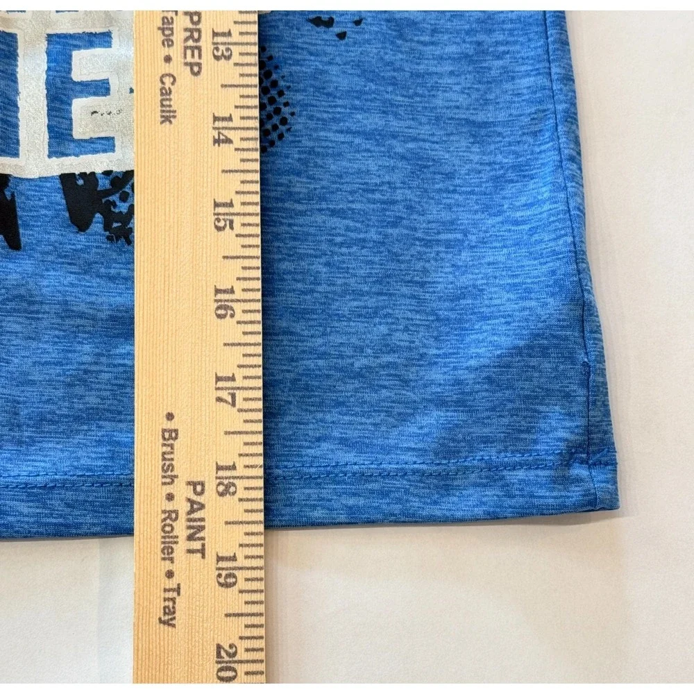 Adidas Tee Shirt Boys Size 5 Blue Graphic Athletic‎
